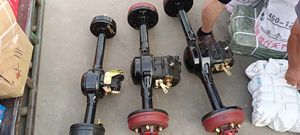 Trục Sau Xe Điện <span class=keywords><strong>Trike</strong></span> Trục Sau Xe Ô Tô Phanh Thủy Lực Phanh Trống Phanh Sau Trục Sau Atv - Product Image 6