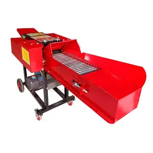 Farm straw Grass Chaff Cutter machine poultry feed grain corn crusher grinder machine