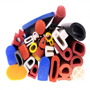 Bandes d'étanchéité en silicone résistantes aux hautes températures pour armoires électriques, utilisation industrielle, produit d'étanchéité - Product Image 1
