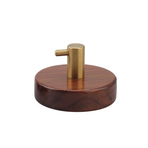 Wellway bền và không thấm nước kim loại Hooks & rails óc chó cơ sở gỗ hút chân không hút cup sản phẩm - Product Image 1