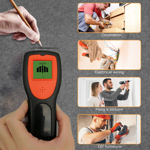 جهاز كشف المسامير EOUTIL مع شاشة LCD للكشف عن المسامير الخشبية والمعدنية والأسلاك الكهربائية الحية، مصنوع من مادة ABS، موديل ST220 - Product Image 3