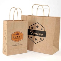 Vente en gros de sac en papier sulfurisé à prix raisonnable personnalisé avec un grand fond de sac en papier Shishi pour repas du midi