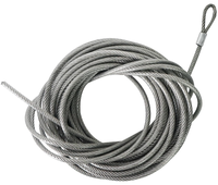Accessoire de remplacement de câble de filet de tennis en acier inoxydable de 1/4''