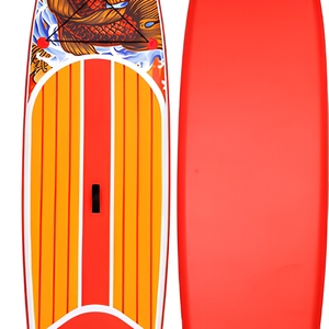 Planche de paddle gonflable OEM 2026 de haute qualité avec motif <span class=keywords><strong>Koi</strong></span>, ensemble <span class=keywords><strong>SUP</strong></span> avec pagaie, ailerons, leash, pompe et sac pour le yoga et le tourisme - Product Image 4
