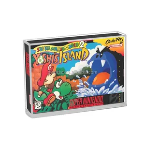 Specially Designed Anti UV Archival Grade Acrylic Display Protector For Snes Games and N64 Game Box