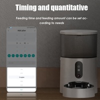 Distributeur automatique de nourriture pour animaux de compagnie avec contrôle intelligent du temps via application Wifi, pour chiens et chats