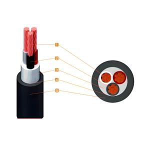 Cable de Alimentación TFR CV 0.6/1kV con Aislamiento XLPE y Cubierta de PVC, Conductor de Cobre para Edificios Industriales, Estaciones de Energía Solar y Uso Aéreo - Product Image 6