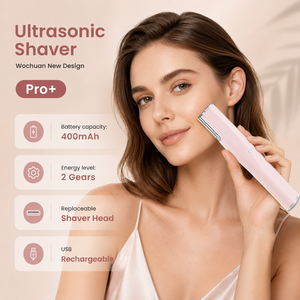 Outil de dermaplaning sonique professionnel, lames de dermaplaning, rasoir pour éliminer les poils du visage, des lèvres et des poils de pêche, <span class=keywords><strong>appareil</strong></span> d'épilation - Product Image 1