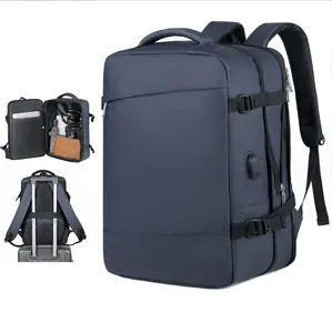 새로운 도착 방수 가방 로고 사용자 정의 남성 배낭 노트북 배낭 15.6 인치 여행 가방
