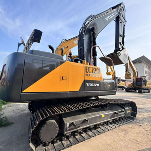 Excavadora de orugas Volvo EC220 usada de alto rendimiento, 22 toneladas, excavadora de cubo resistente de gran tamaño, venta enemigo - Product Image 5