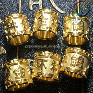 High quality Special breeding pigeon ring Gold pigeon rings bird bands