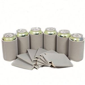 Customized Logo Bottle <b>Cooler</b> Sublimation Blank Neoprene Beer Sleeve <b>Cooler</b> Cover Slim Can Stubby Holder Stubbie - Product Image 6