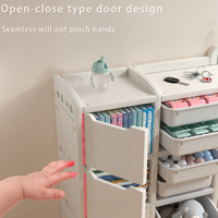 Enfants Meubles En Plastique Enfants Jouet De Stockage Enfants Armoire Jouets Livre Étagère