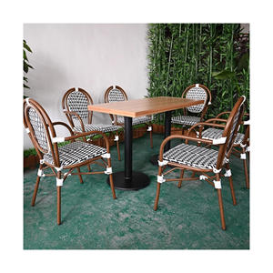 Chaise en rotin <span class=keywords><strong>de</strong></span> bistro <span class=keywords><strong>de</strong></span> café bar <span class=keywords><strong>de</strong></span> <span class=keywords><strong>Paris</strong></span> <span class=keywords><strong>de</strong></span> jardin extérieur <span class=keywords><strong>de</strong></span> style français commercial - Product Image 5