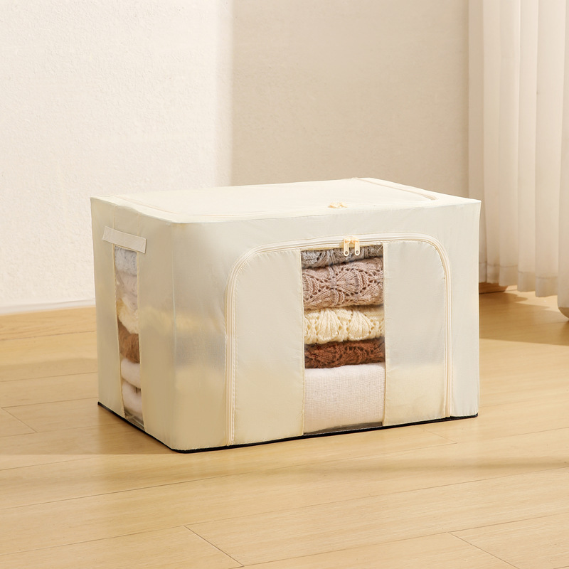 Double-window Oxford cloth [Beige]