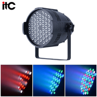 Projecteur LED Par 4-en-1 DMX Zoom avec programmes automatiques RGBW et protection IP20 pour soirées DJ/discothèques