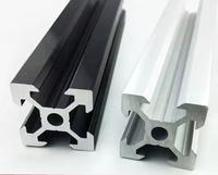 Profilés en aluminium extrudés série 2020 en gros, norme européenne, pour la fabrication de couvercles de machines et les lignes d'assemblage