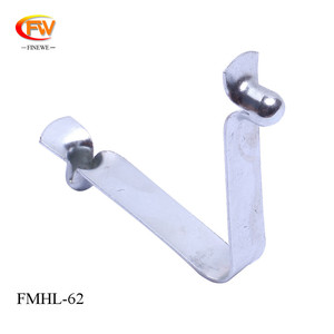Manufacture Dual 6mm <strong>Spring</strong> Button Locks Pin <strong>Clip</strong> for Aluminum Telescopic Tube - Product Image 2