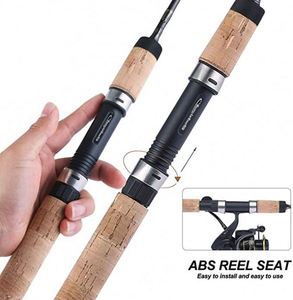 ORJD <span class=keywords><strong>Meilleur</strong></span> ensemble de cannes et moulinets d'eau salée Tiges en fibre de carbone de 3 longueurs <span class=keywords><strong>Moulinet</strong></span> de filature robuste - Product Image 6