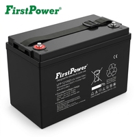 Batería Sellada AGM LFP12100D de 12V 100Ah para Energía Solar, RV, Yates, Herramientas Eléctricas, Juguetes y Almacenamiento de Energía Fuera de la Red
