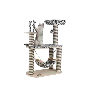 Bán Hot Bán Buôn Cát Scarhing Cực Cát Đồ Nội Thất Cat Tree Leo Với Nền Tảng Gãi Bài Viết - Product Image 1