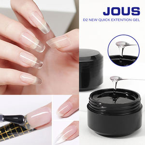 JOUS 신제품 D2 5초 초고속 경화 연장 젤 빌더, 살롱 효율성, 조형 및 네일 아트용 다목적 - Product Image 1