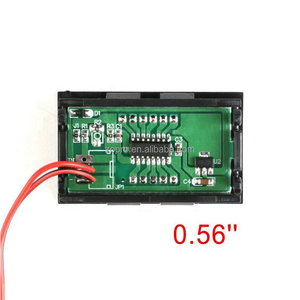Điện áp mới 2-Wire DC 4.5V đến 30V điện áp Meter Pin xe gắn máy xe Tester mini <span class=keywords><strong>LED</strong></span> hiển thị 0.36in 0.56 ''in kỹ thuật số vôn kế - Product Image 3