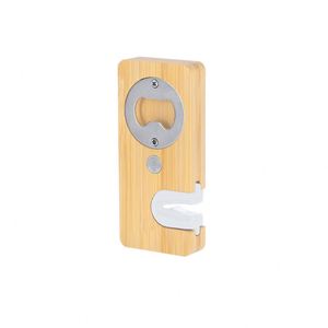 Nouveauté : ouvre-bouteilles en bambou écologiques pour la décoration de la maison, aiguiseurs, composants en acier inoxydable pour accessoires de bar à boissons - Product Image 2