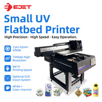 Impresora UV de Cama Plana EJET 6090 A1 xp600 para Impresión de Diseño Gráfico de Alta Definición OEM
