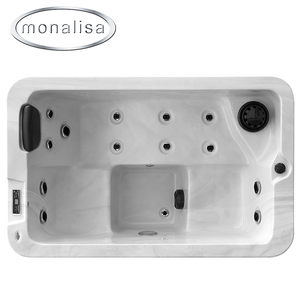 Jacuzzi Spa Portable avec Fonction Massage, Bain à Remous Moderne Autoportant, <span class=keywords><strong>Pièces</strong></span> de Rechange Gratuites pour Personnes Agées, <span class=keywords><strong>Pas</strong></span> <span class=keywords><strong>Cher</strong></span> et Extérieur - Product Image 2