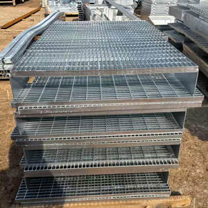 Caillebotis de recouvrement pour caniveau d'évacuation des eaux pluviales en acier inoxydable, sur mesure, pour usage intensif - Product Image 3