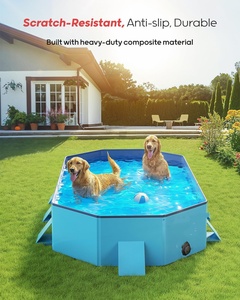 Bañera Portátil de Plástico <span class=keywords><strong>Duro</strong></span> PVC, Antideslizante, Plegable, para Perros, 180x30cm, Uso Interior y Exterior, en Existencia - Product Image 2