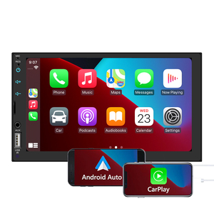 Reproductor <span class=keywords><strong>MP5</strong></span> portátil para coche, dispositivo de 7 pulgadas con carplay y cámara de respaldo automática <span class=keywords><strong>android</strong></span>, nuevo - Product Image 2