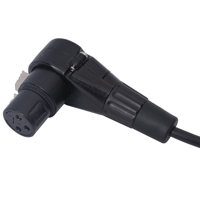 Right Angle Xlr Balanced Xlr Cable Microphone Extension Cable Xlr Female 3 Pin 90 Degree Elbow