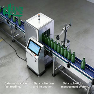 Palettiseur robotisé automatique avec lecture de codes-barres, traçabilité des données, haute précision, protection IP55, machine de palettisation pour bouteilles - Product Image 4