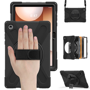 เคสที่ทนทานสำหรับ Samsung Tab A11บวกกับขาตั้งสายคล้องไหล่ฝาครอบป้องกันการกระแทก - Product Image 5