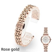 Bracelet en acier inoxydable à sept maillons stellaires avec fermoir papillon, origine Guangzhou, options multi-largeurs ; Vente en gros transfrontalière en dropshipping