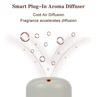 Diffuseur d'arômes OY-2 Luxury Mini Scent Machine avec huiles essentielles, appareil électronique domestique à brancher