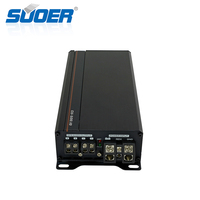 Amplificateur de voiture super mini Suoer CU-500.1 Monobloc 1500 Watts Classe D avec crossovers