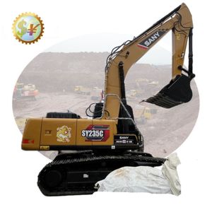 Excavadora SY235C SANY Marca Original China Alta calidad Segunda mano SANY 215C Excavadora Núcleo Maquinaria de construcción - Product Image 1