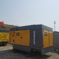Compresseur d'air d'occasion Atlas Copco XRVS1050 CAT Diesel Engine 362 psi 25 bar 29.8 M3/min 1064 Cfm Compresseur d'air d'occasion