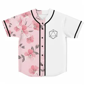Plain Baseball Shirts Jersey Wholesale Baseball Jerseys Sportswear 100% Polyester Fabric Plus Size Men's Shirts Shirts Tops