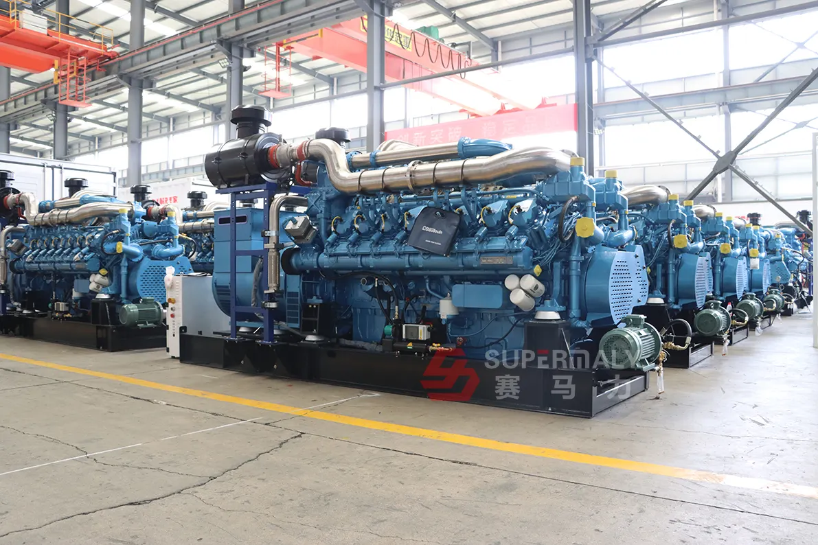 30kw to 4000kw Natural Gas/Bogas Generator Set with Brand new Engine