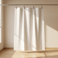 Tapis de sol en feutre blanc multifonctionnel, écologique, 100% polyester, respirant, imperméable, résistant aux taches