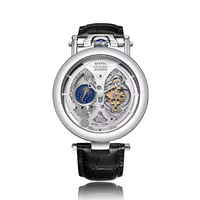 Montre Homme Mécanique Automatique Tourbillon Étanche