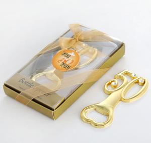 Abrebotellas de cerveza de oro digital 50. ° aniversario de boda favores regalos recuerdo de cumpleaños para invitados - Product Image 2