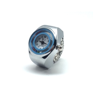 Relojes de Anillo Retro con Esfera de Números Romanos, Correa Elástica de Aleación, Mini Reloj de Dedo de Cuarzo para Mujeres, Hombres y Parejas - Product Image 3