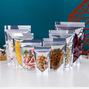 Sac d'emballage alimentaire en plastique de stockage de collations de bonbons en mylar à fermeture éclair personnalisé pochette sur support refermable avec feuille d'aluminium PE - Product Image 6