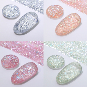 Danny Coll Siver-Scraps 21 colores <span class=keywords><strong>brillo</strong></span> reflectante UV Gel esmalte <span class=keywords><strong>de</strong></span> <span class=keywords><strong>uñas</strong></span> nueva colección al por mayor conjunto <span class=keywords><strong>de</strong></span> esmalte <span class=keywords><strong>de</strong></span> Gel personalizado - Product Image 4