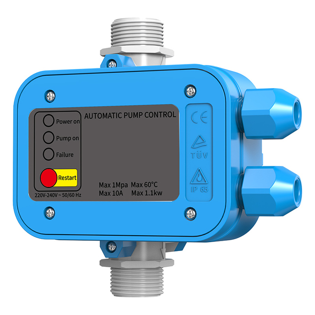 Ip65 Waterproof Water Pump Pressure Switch Adjustable for Household Industrial Use